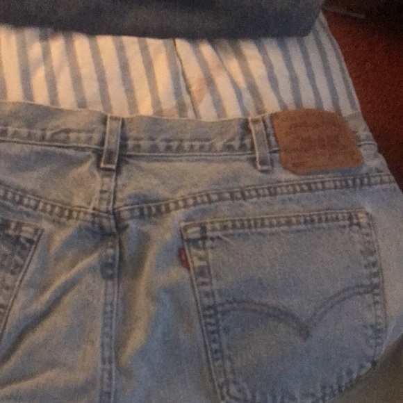 Vintage Levi’s 550 jeans size 24 S womens plus great condition a little frayed - Picture 5 of 5